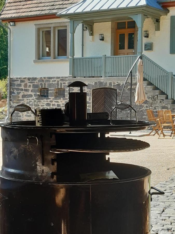 شقة Schellnhof Forsthaus Am Waldrand Nidda المظهر الخارجي الصورة