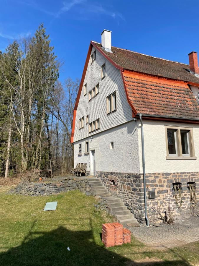 شقة Schellnhof Forsthaus Am Waldrand Nidda المظهر الخارجي الصورة