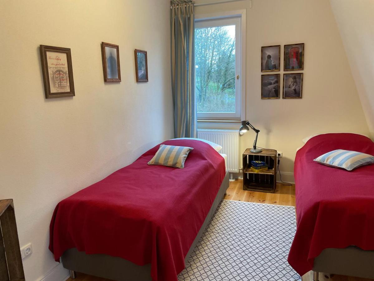 شقة Schellnhof Forsthaus Am Waldrand Nidda المظهر الخارجي الصورة